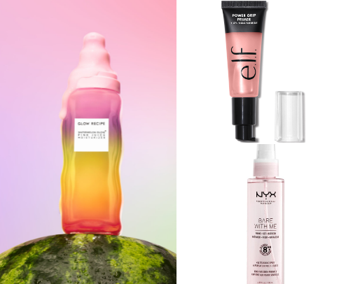 Pre-Makeup Face Prep Essentials cover photo collage