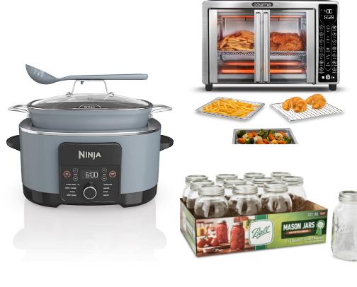 Single mom kitchen essentials cover photo collage