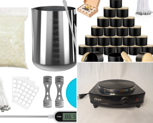 Your sign to make some candles cover photo collage