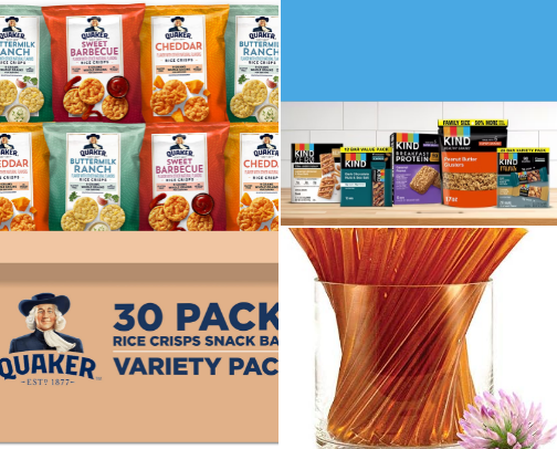 Healthy Snacks & Bites cover photo collage