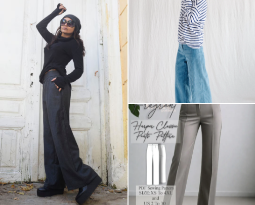 PANTALONI/TUTE/GONNE cover photo collage