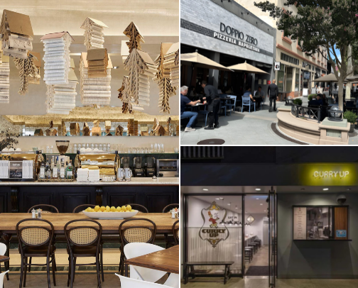 Food/Restaurants in Gauteng. cover photo collage