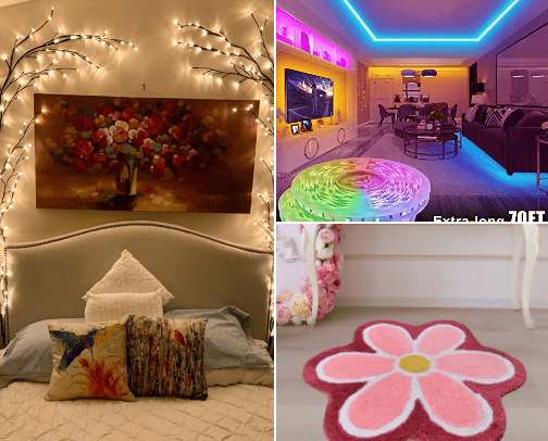 Affordable room decorations🫣 cover photo collage