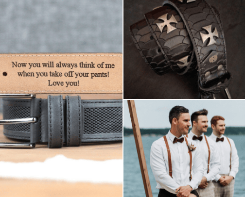 Belts cover photo collage