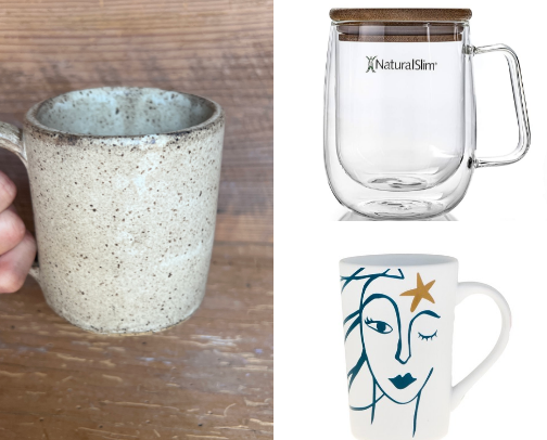 Every Cozy Girl Needs These 16 Mugs That Look Good On Shelves & In Your Hands cover photo collage