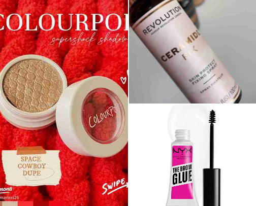 High quality makeup products! cover photo collage