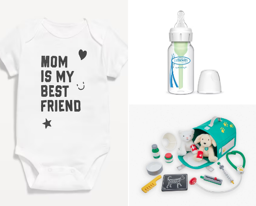 Cozy Baby Basics: Older sister approved cover photo collage