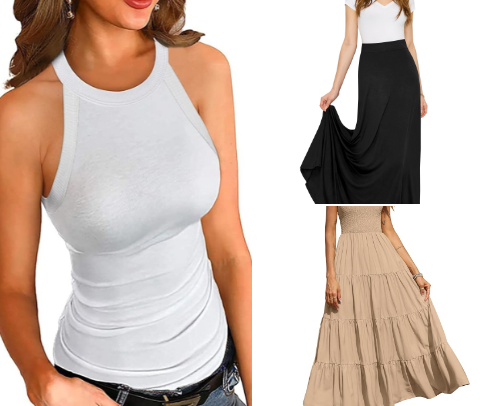 Amazon Closet cover photo collage