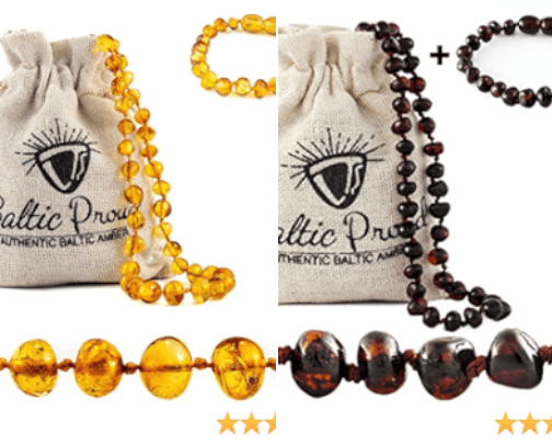 Teething Baby chain set cover photo collage