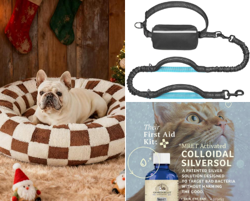 Dog mom essentials cover photo collage