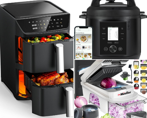 Kitchen Tools that I can't live wiu cover photo collage