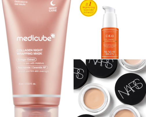 My favorite beauty recs cover photo collage