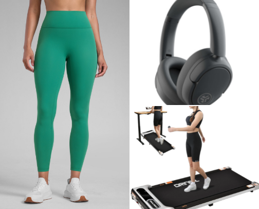 At-home workouts cover photo collage