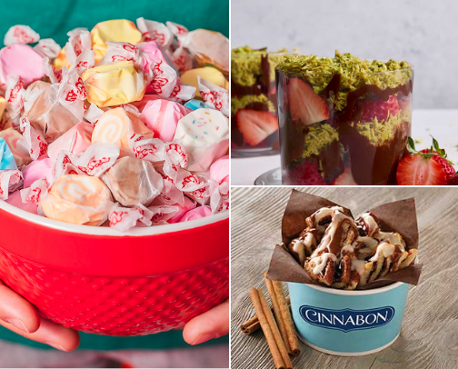snack recs!! cover photo collage