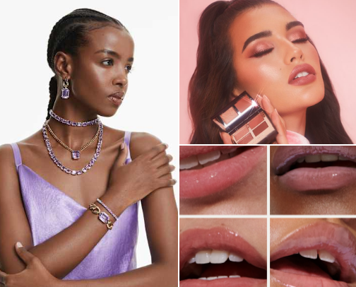 Sugar, Silk & Shine: Your Blushcore Essentials cover photo collage