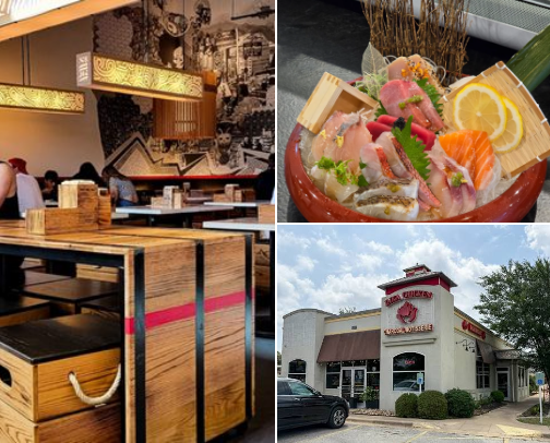 Restaurants in Austin surrounding areas cover photo collage