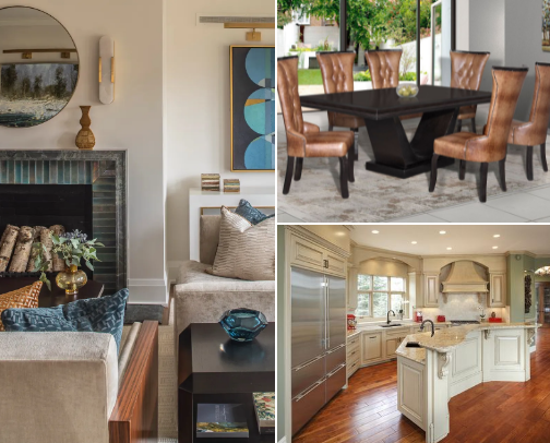 House and home decor cover photo collage