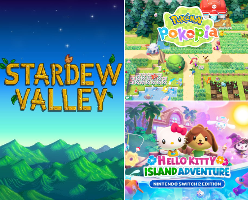 Nintendo Switch Games I love cover photo collage