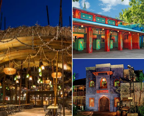 Animal Kingdom Best Food & Snacks: A Local's Guide to Eating Your Way Through Disney's Wildest Park cover photo collage