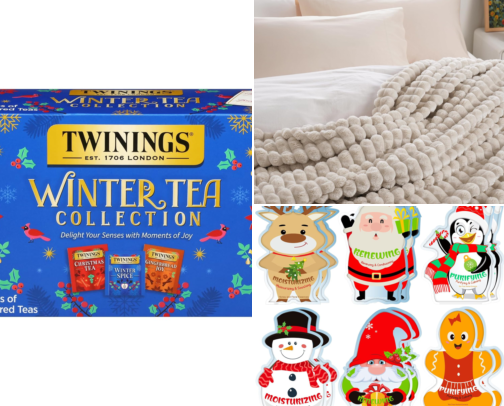 Cozy Christmas Hamper Setup cover photo collage