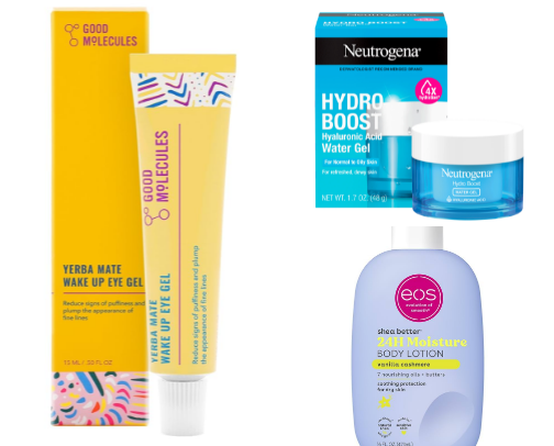 Skincare cover photo collage