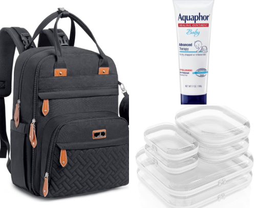 What’s in my diaper bag?🍼 cover photo collage