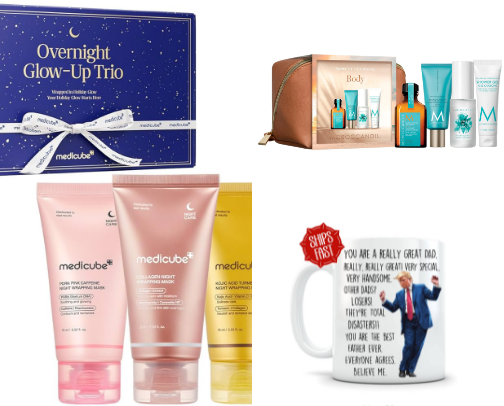 Excellent gift ideas for woman and men cover photo collage