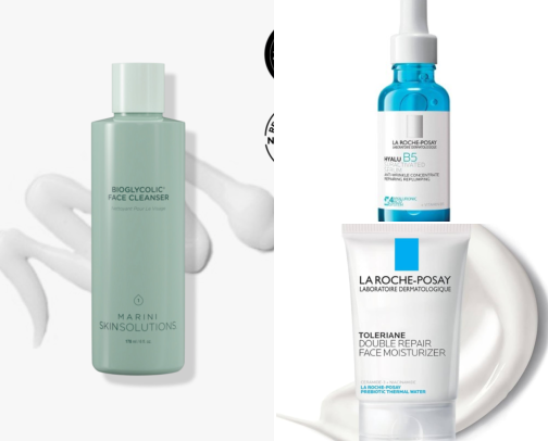 Skincare Favorites for Healthier-Looking Skin cover photo collage