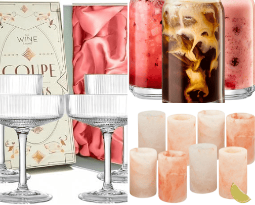 Glassware cover photo collage