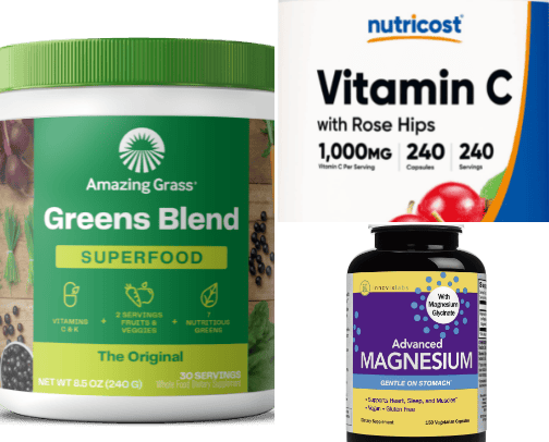 Wellness/Supplements cover photo collage