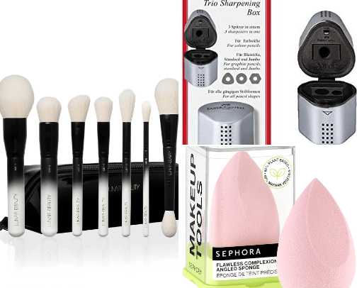 Tools & Brushes cover photo collage
