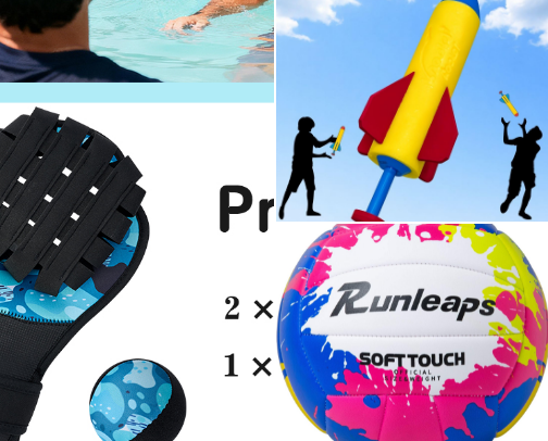 Summer Ready [my favorite pool/beach buys] cover photo collage