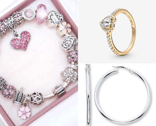Simple but classy jewlery cover photo collage