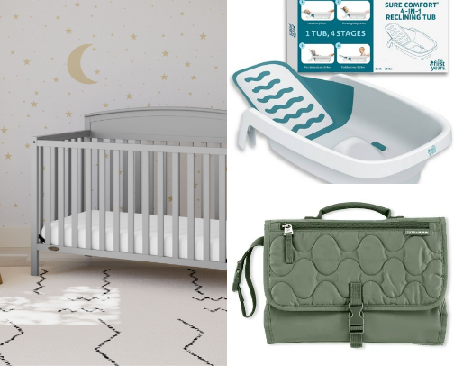 Newborn’s essentials cover photo collage