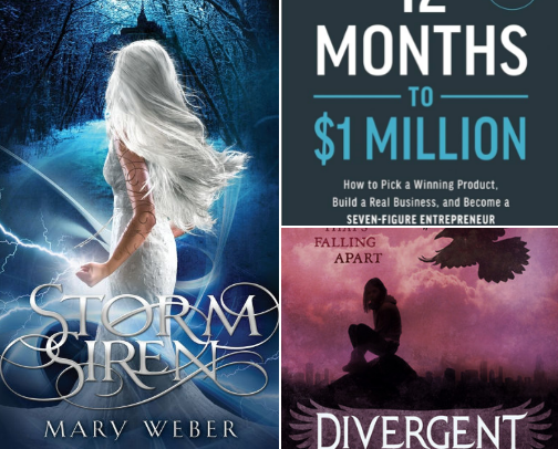 My favorite book recs cover photo collage