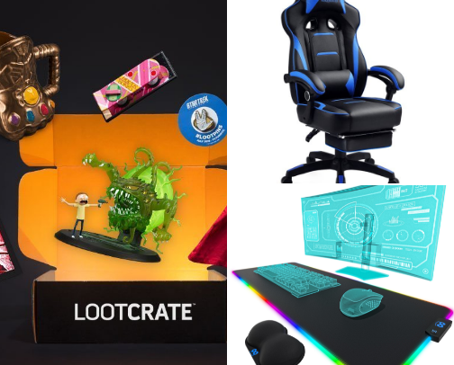 Unique Gift ideas for gamers cover photo collage