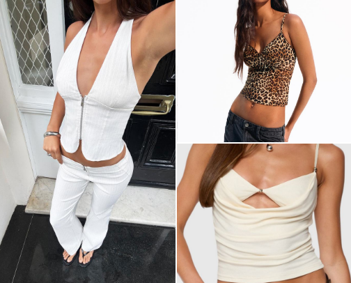 Slay all night with these tops🪩 cover photo collage