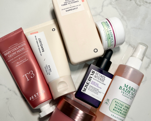 Fav skincare for beginners cover photo collage