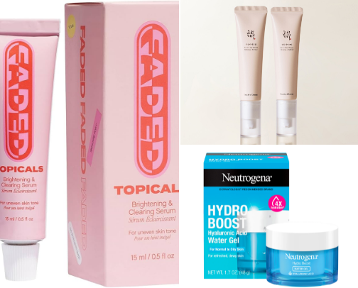 your new skincare essentials cover photo collage