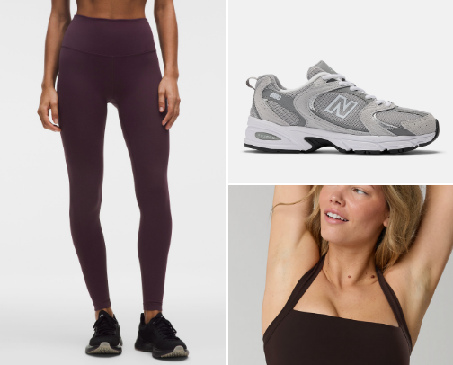 Trendy recs for the fitness gals cover photo collage
