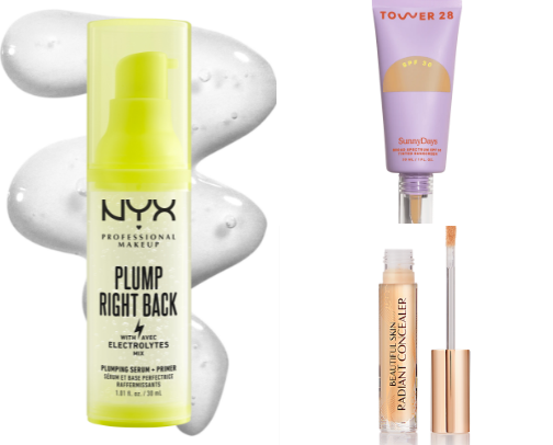 Everyday Skin care and make up routine cover photo collage