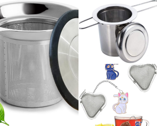 Heart Tea Infusers for Gifting and Parties cover photo collage