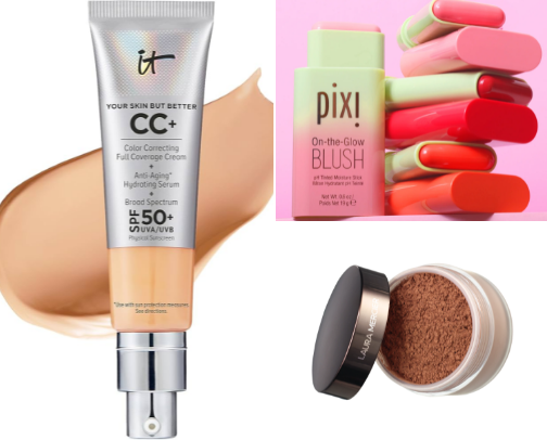 make-up for a glowing younger look cover photo collage