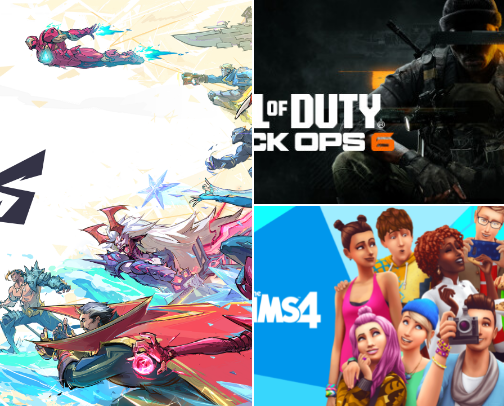 Games🎮 cover photo collage