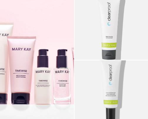 My Skincare🖤 cover photo collage