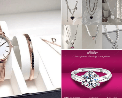 accessories cover photo collage