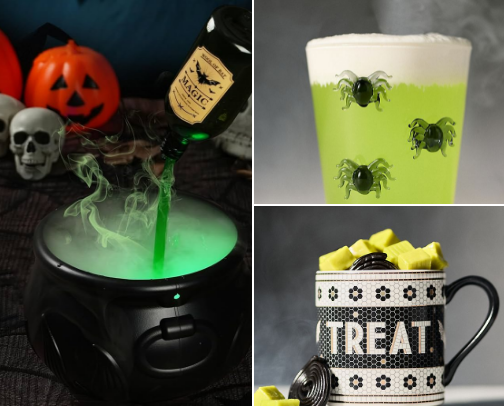 Halloween must have items cover photo collage