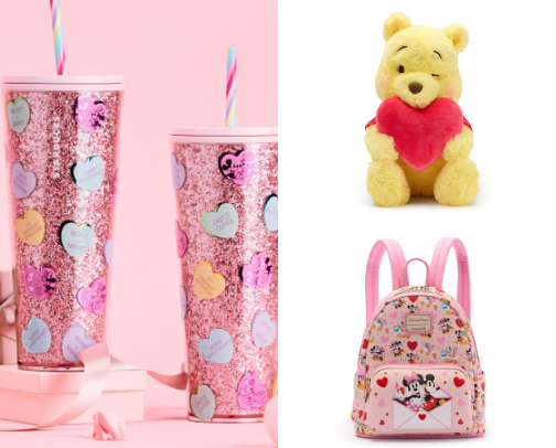 Disney Valentine’s Day Gifts New And Exclusive Disney Store Finds cover photo collage