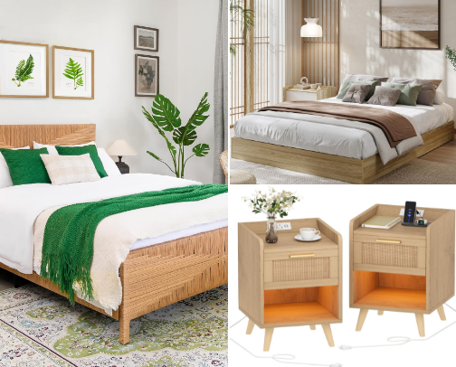 MY Dream Boho Bedroom cover photo collage