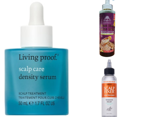 Combating Scalp Psoriasis cover photo collage